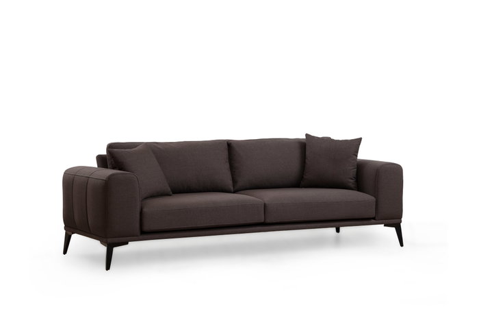 Atelier Del Sofa Kenzo 3 Sofá de 3 Plazas Gris